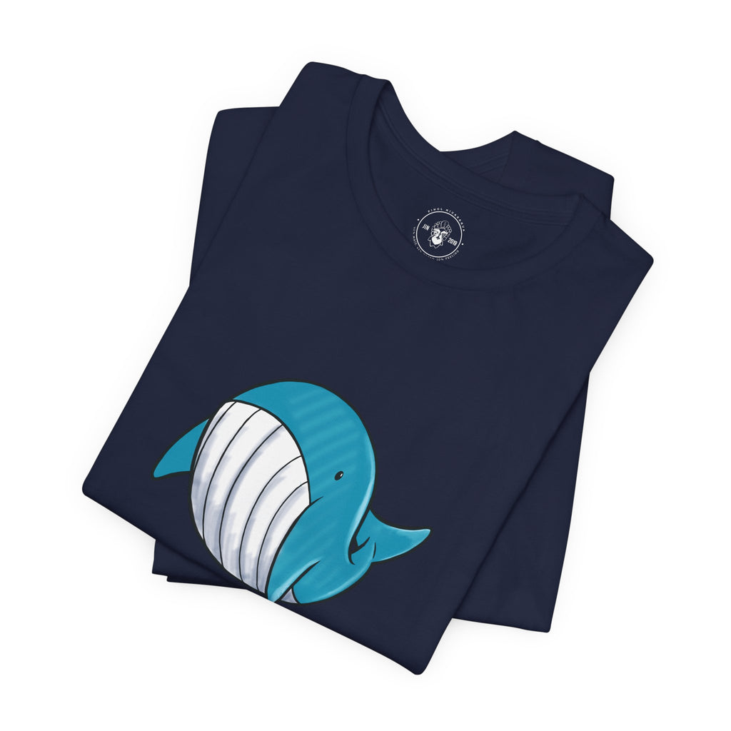 Whale II Tee — Arte Original por Juan Baez