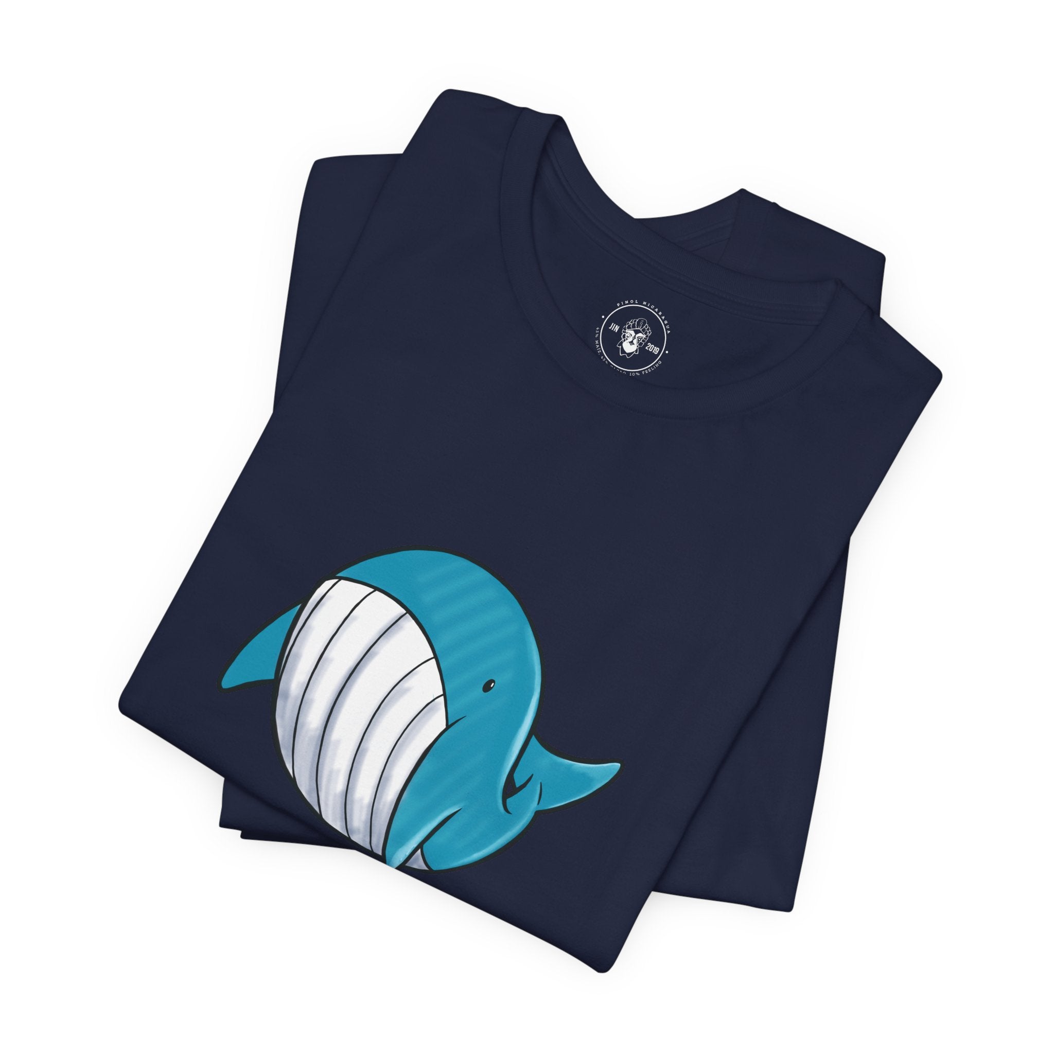 Whale II Tee — Arte Original por Juan Baez