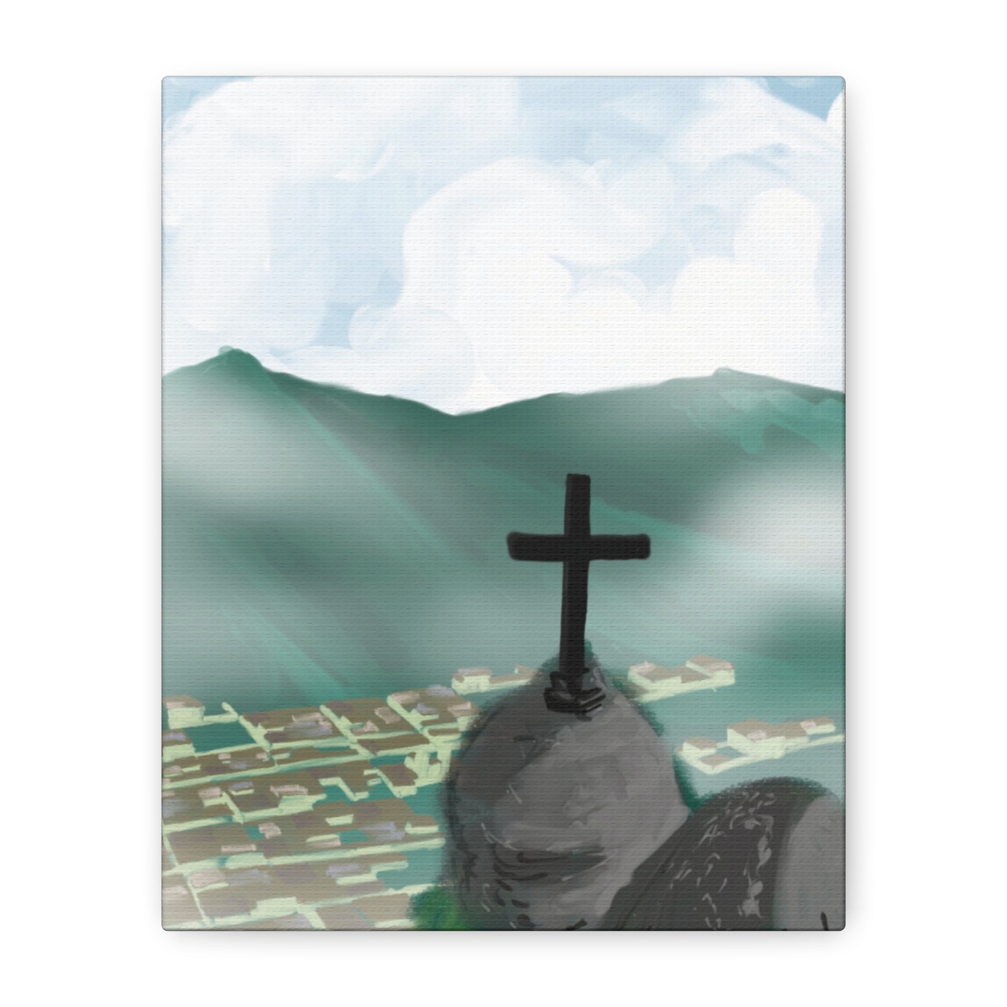 Jinotega "City of Mists" — Canvas, Original Art by Juan Baez