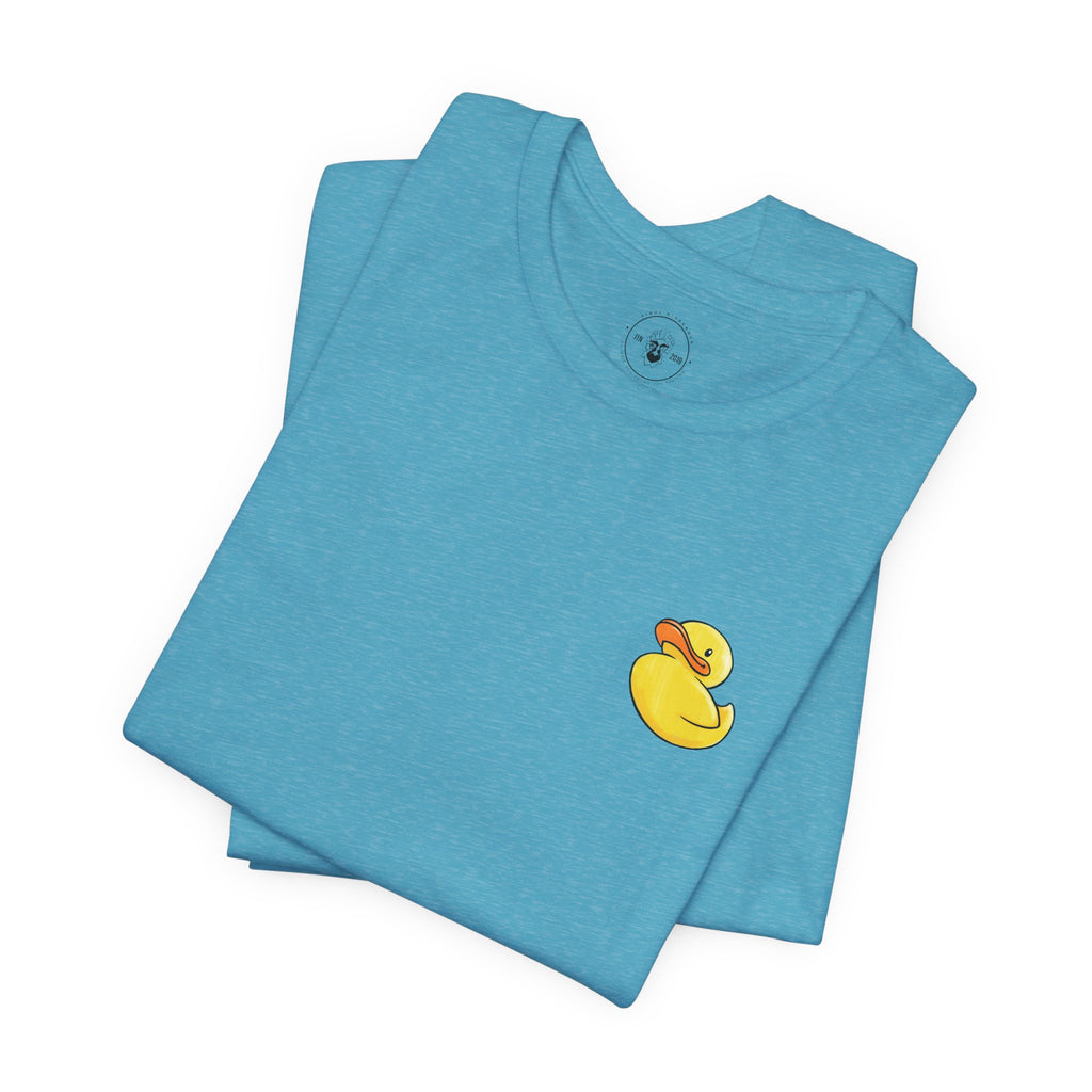 Yellow Quack Mini Tee — Arte Original por Juan Baez
