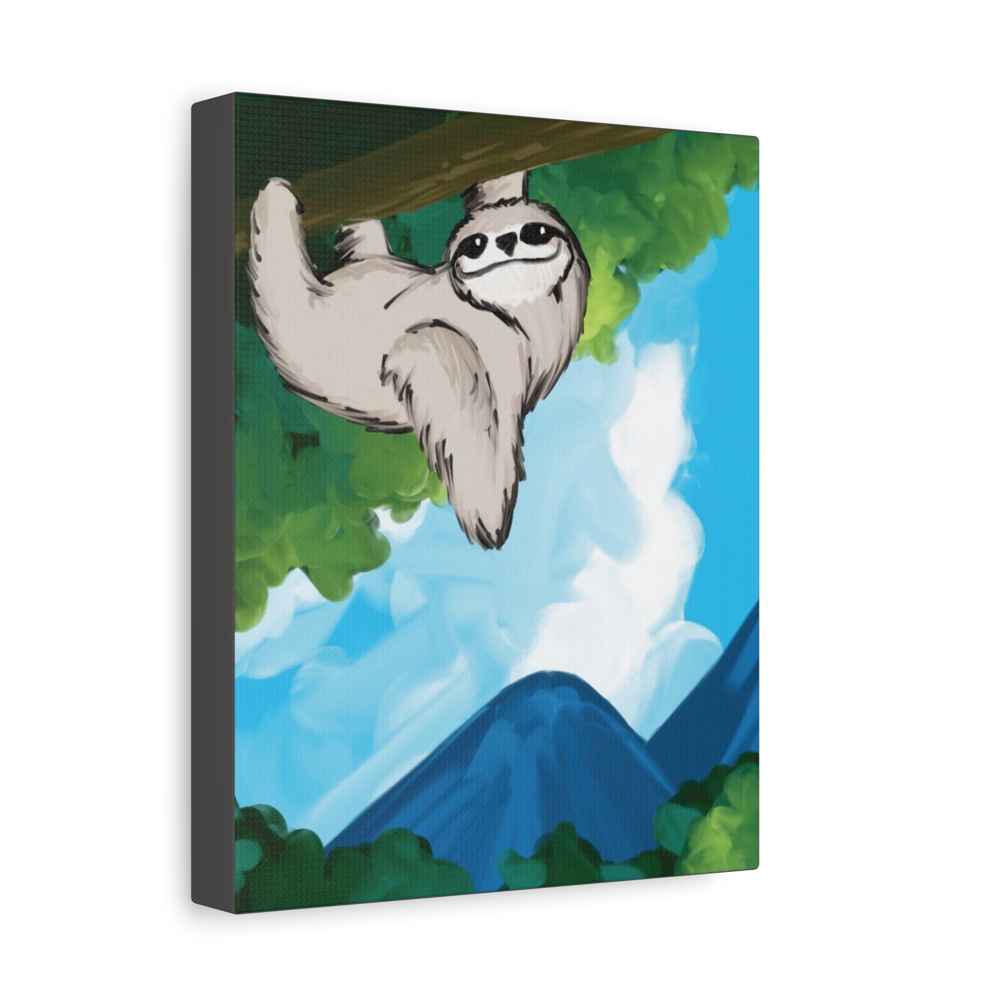 Perezoso 1/2 — Canvas, Arte Original por Juan Baez