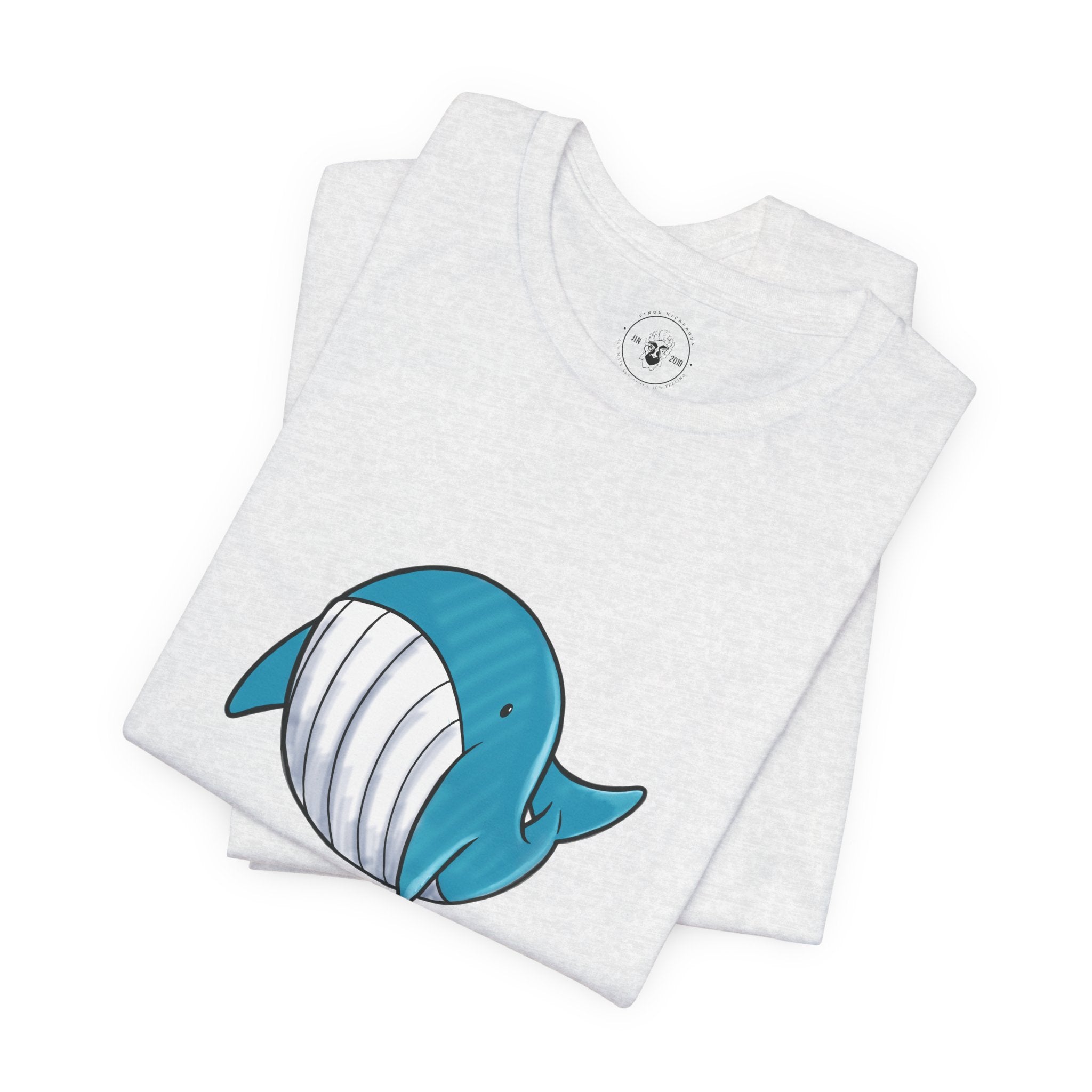 Whale II Tee — Arte Original por Juan Baez