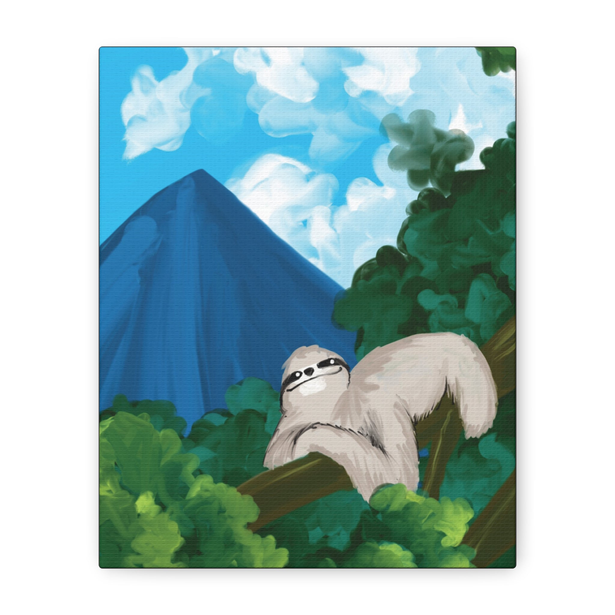 Perezoso 2/2 — Canvas, Arte Original por Juan Baez