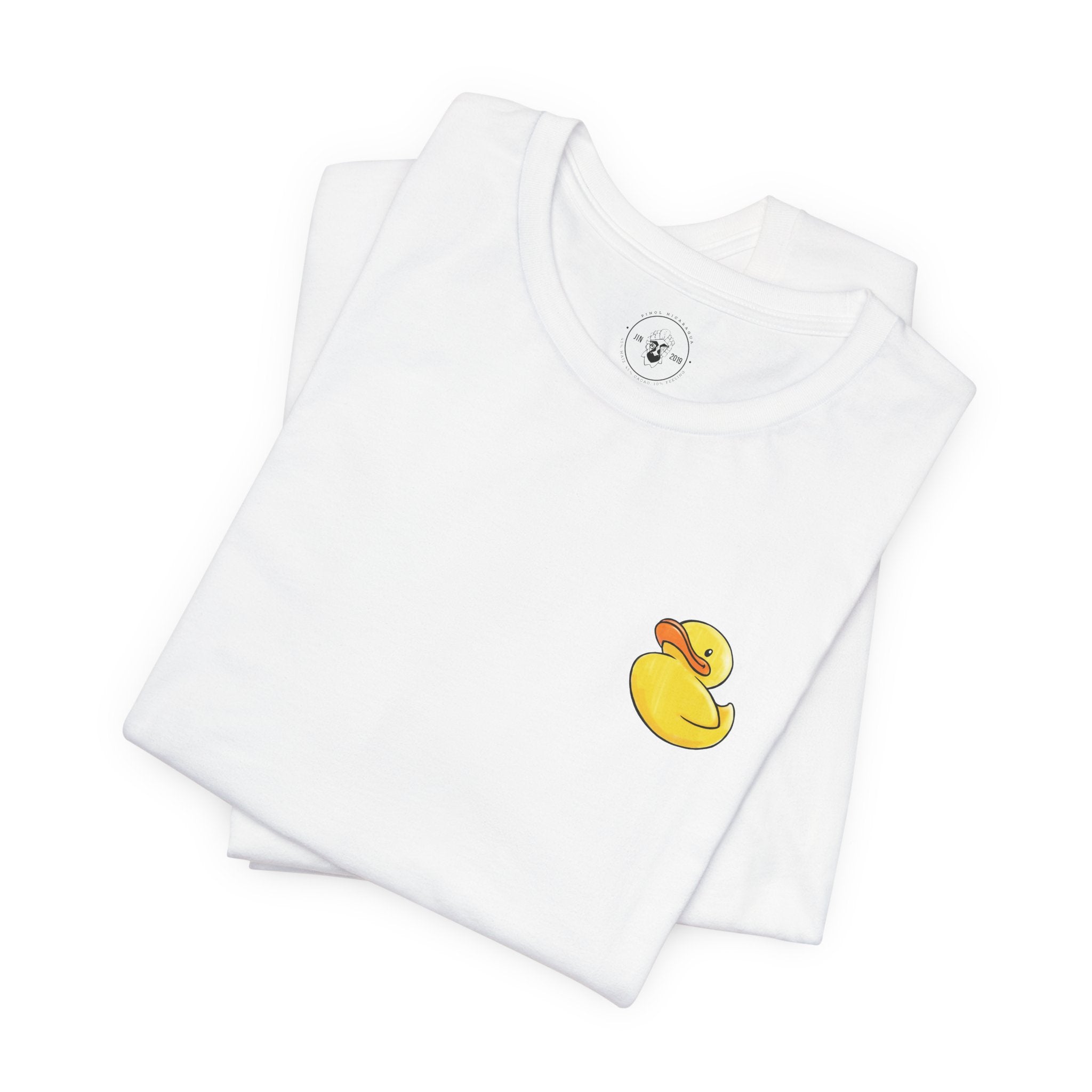 Yellow Quack Mini Tee — Arte Original por Juan Baez