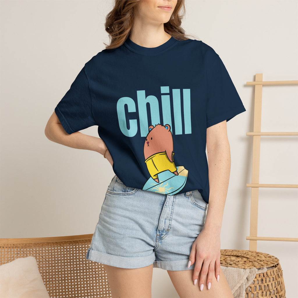 Chill Bear Tee | Relaxed Pop Streetwear by PINOL