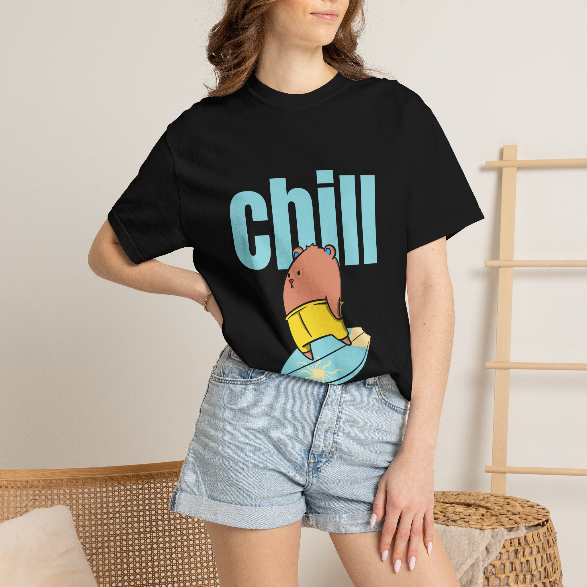 Chill Bear Tee | Relaxed Pop Streetwear by PINOL