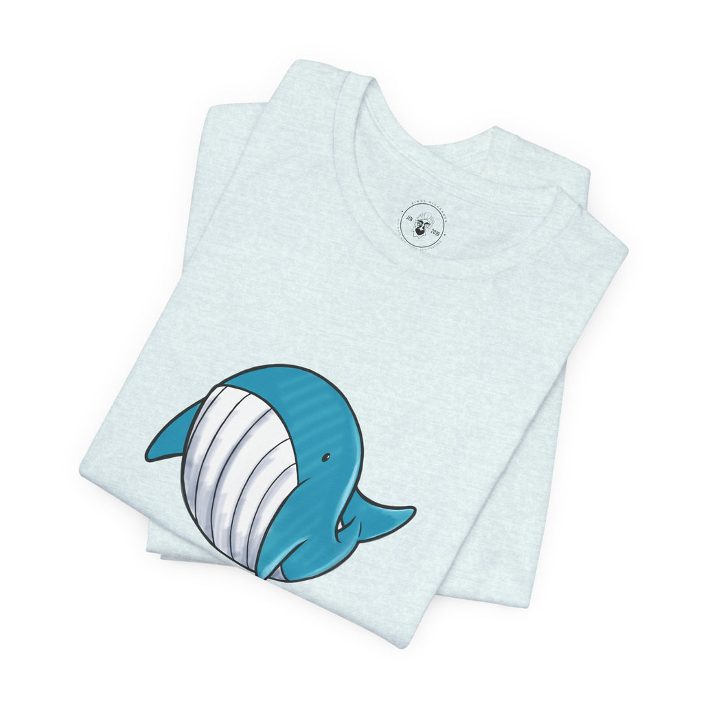 Whale II Tee — Arte Original por Juan Baez