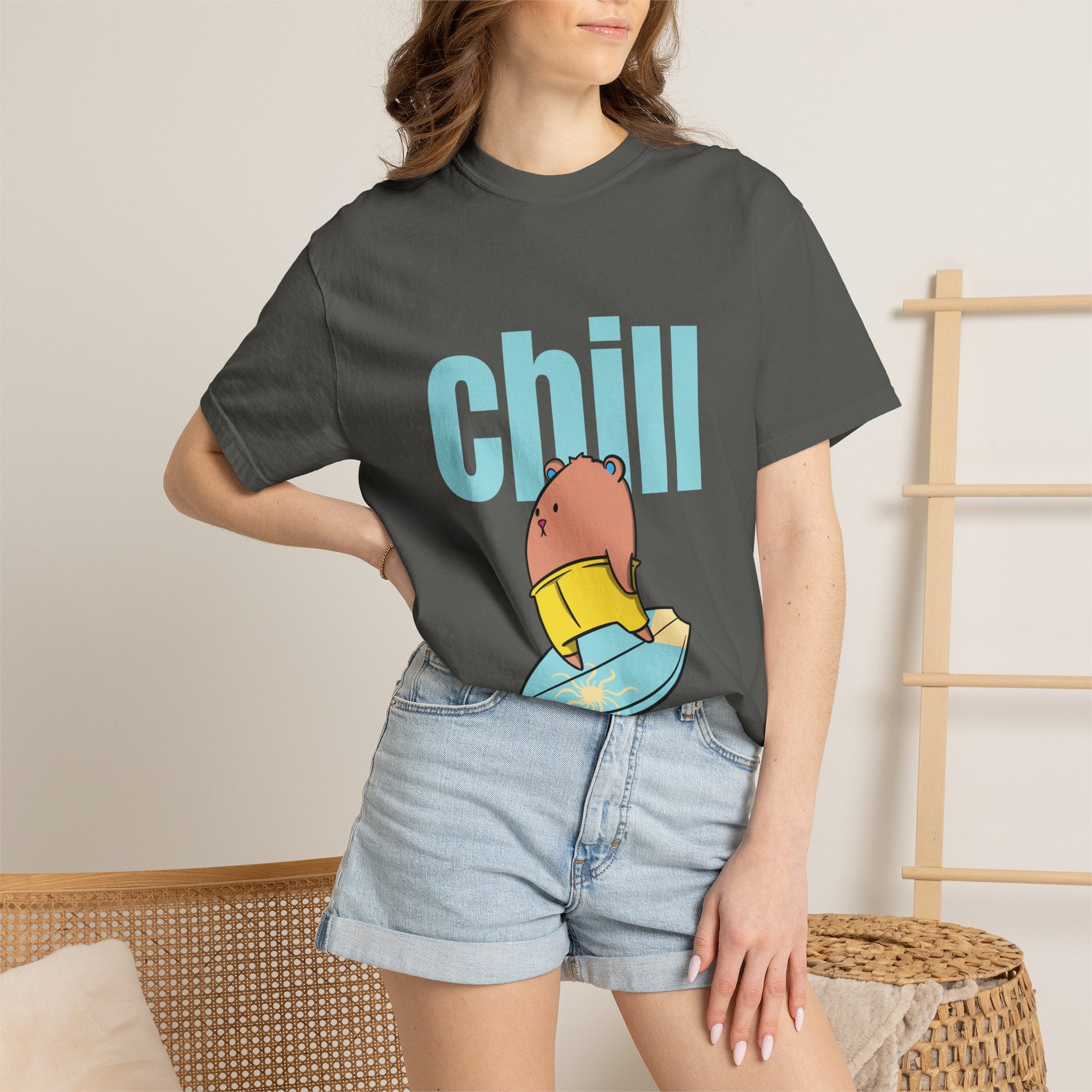 Chill Bear Tee | Relaxed Pop Streetwear by PINOL