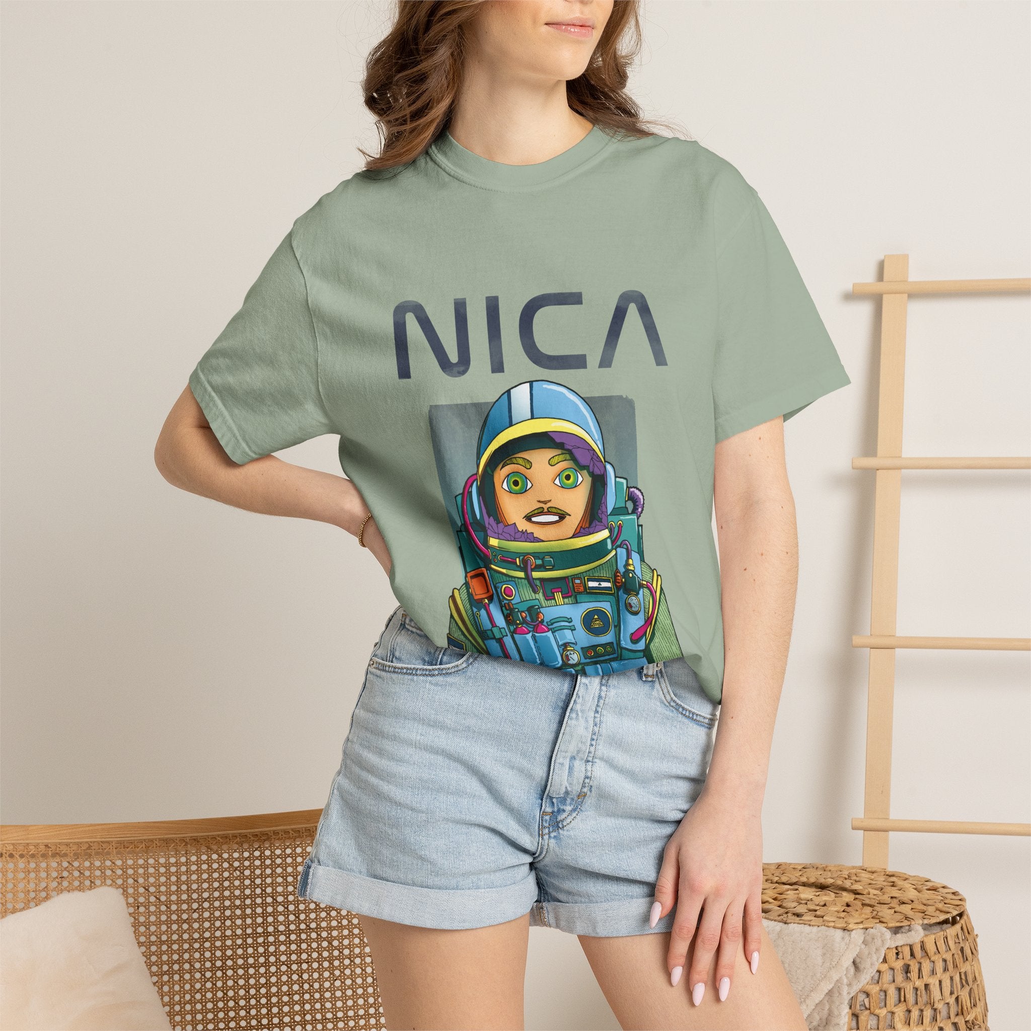 Güegüense Cosmonauta — NICA Tee
