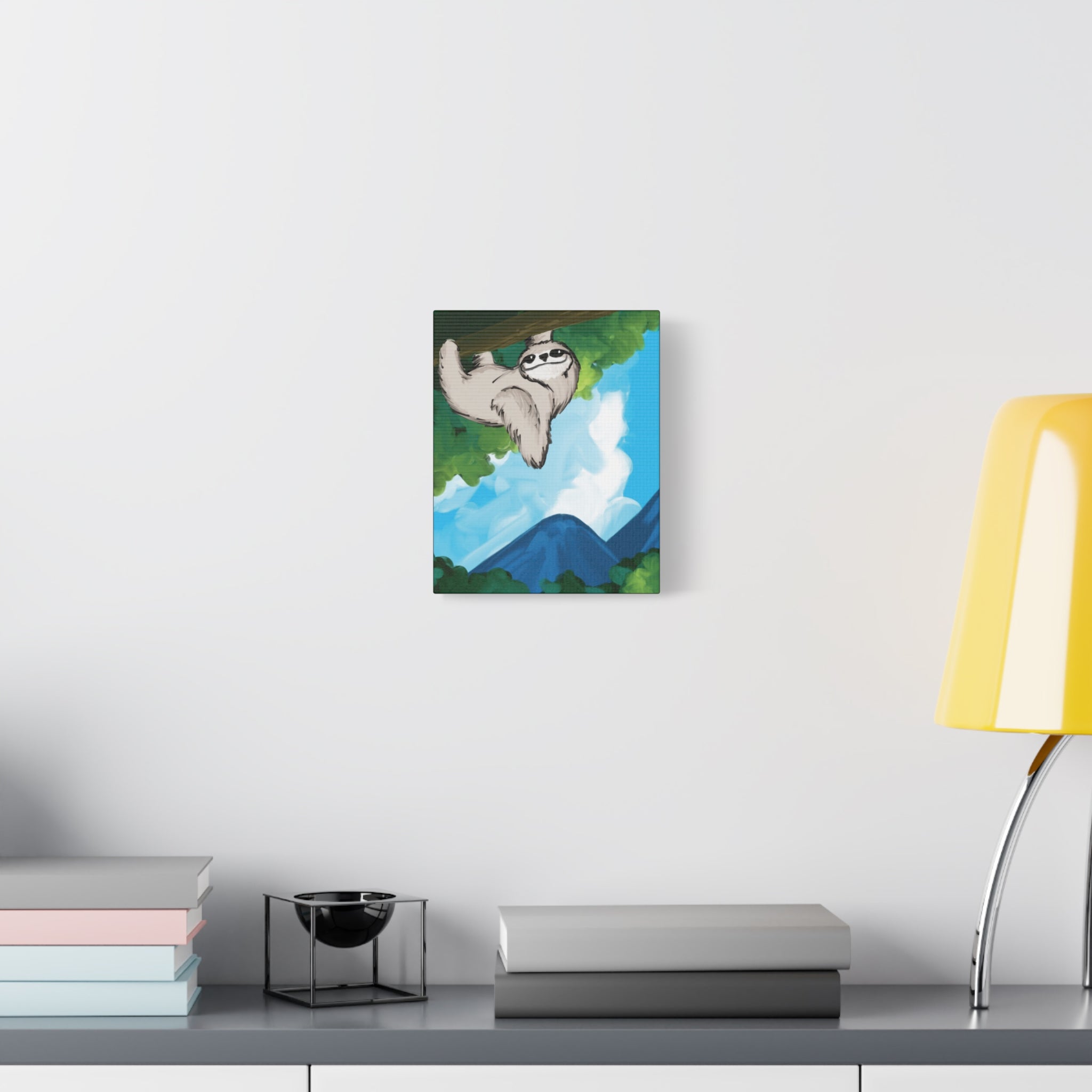 Perezoso 1/2 — Canvas, Arte Original por Juan Baez