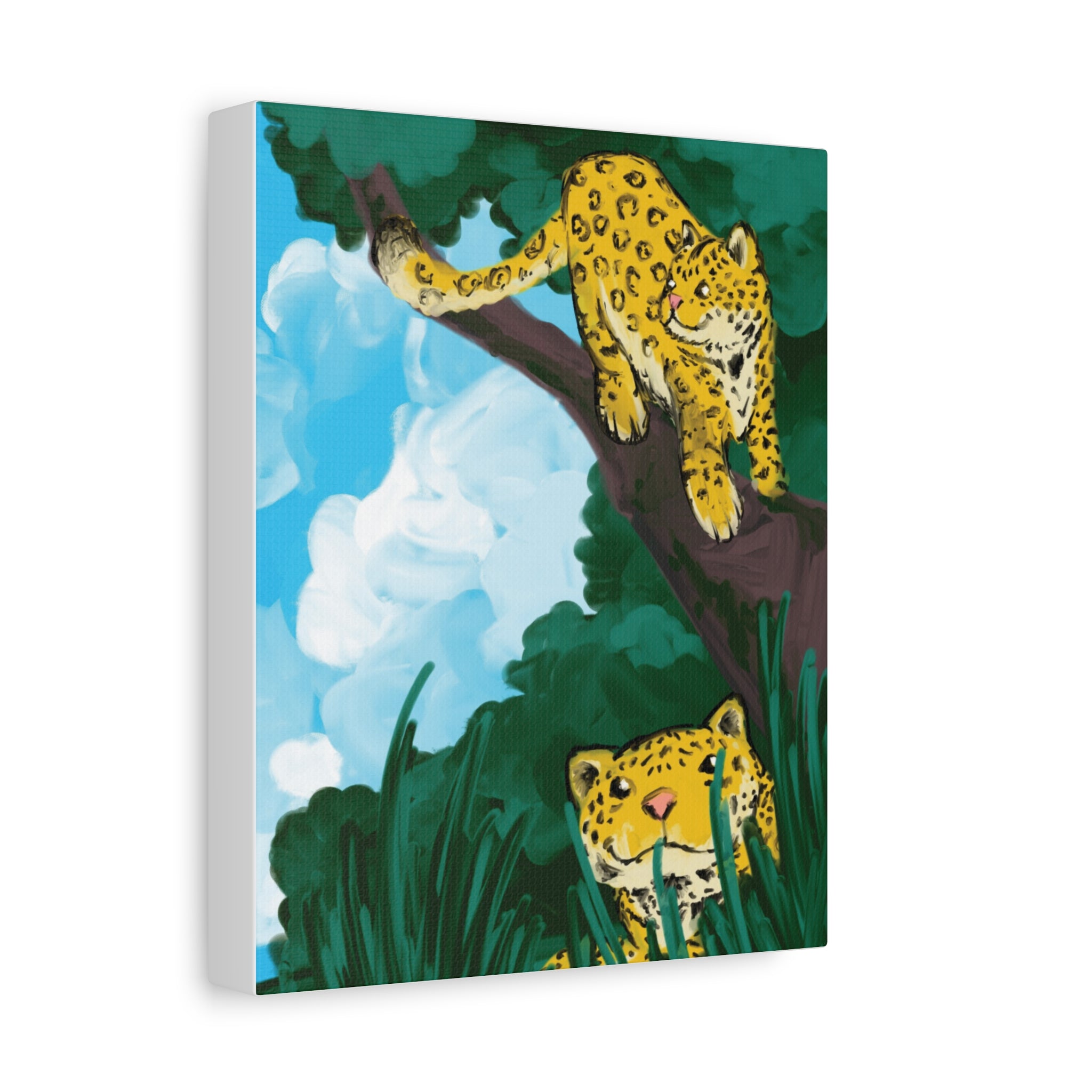 Jaguares — Canvas, Arte Original por Juan Baez