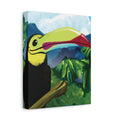 Tropical Toucan Canvas II — Original Art by Juan Baez